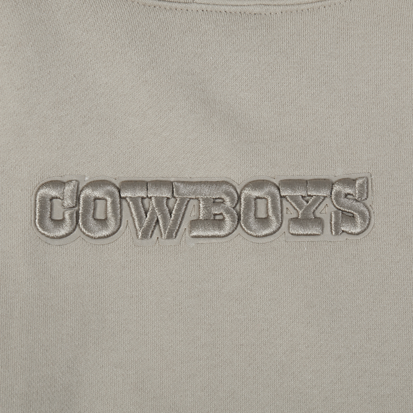 Pro Standard Cowboys Pullover Hoodie - Men's - Taupe