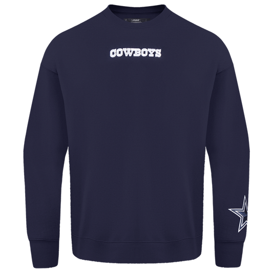 Pro Standard DALLAS COWBOYS SWEATSHIRT - Men's - Midnight Navy