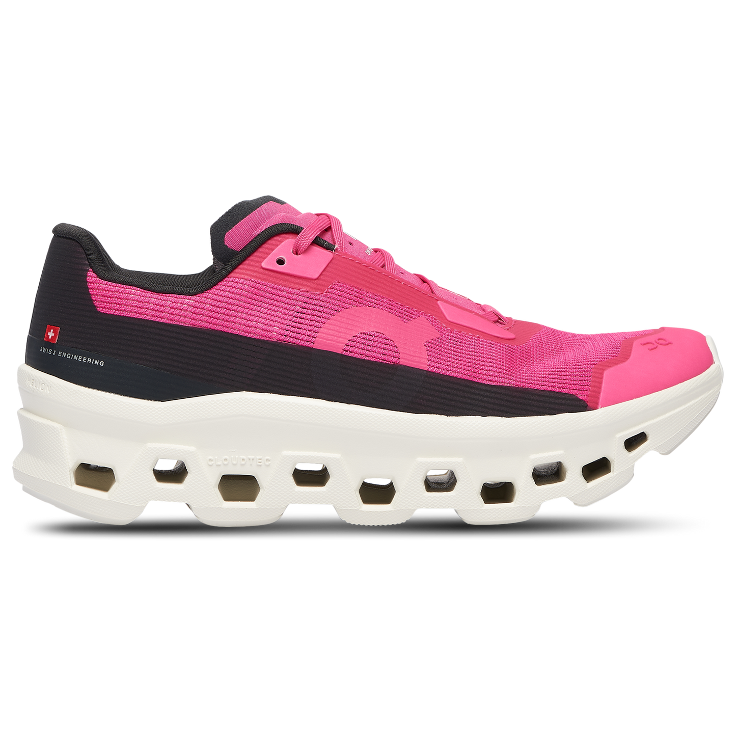 On Cloudmonster Void - Women's - Ivory/Pink