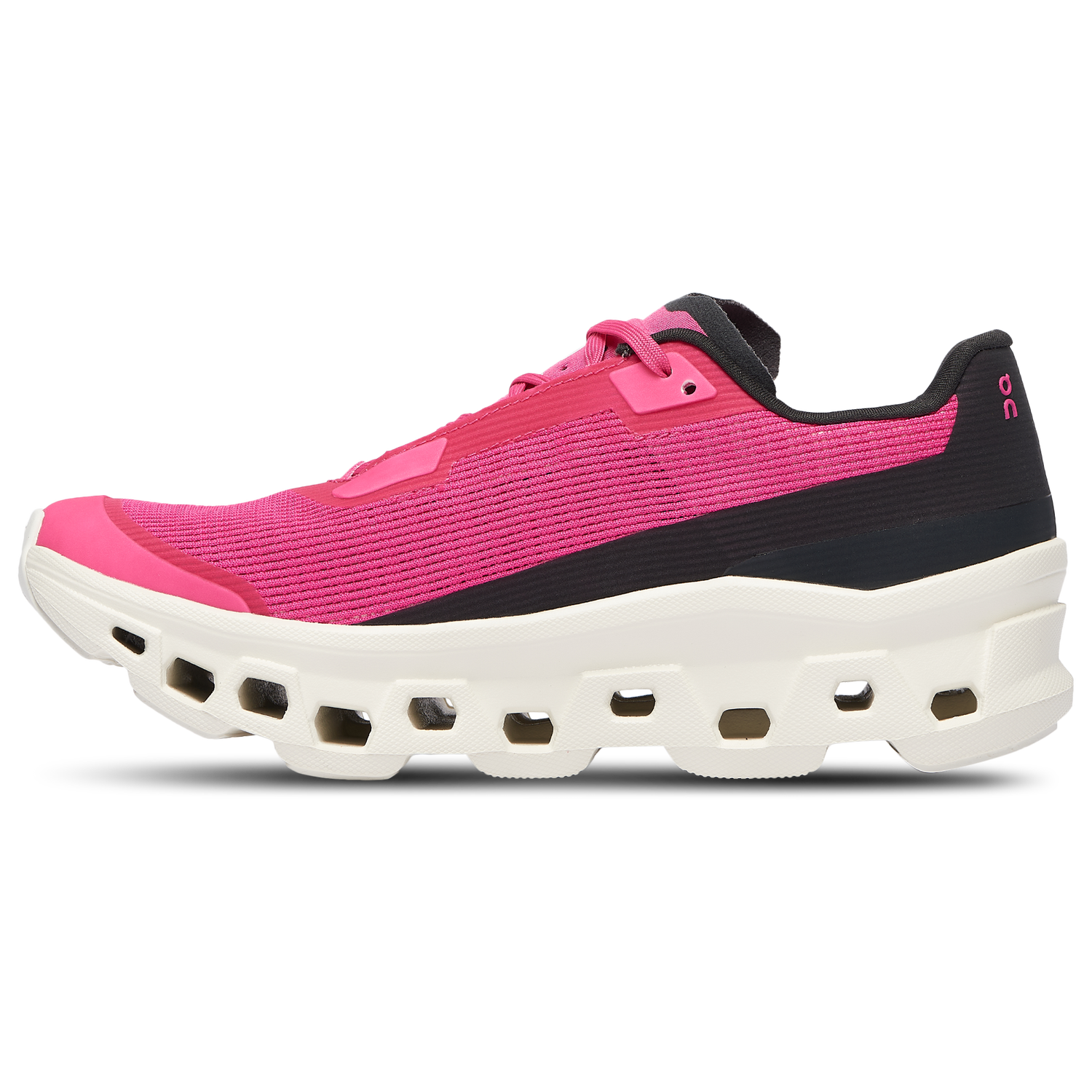 On Cloudmonster Void - Women's - Ivory/Pink