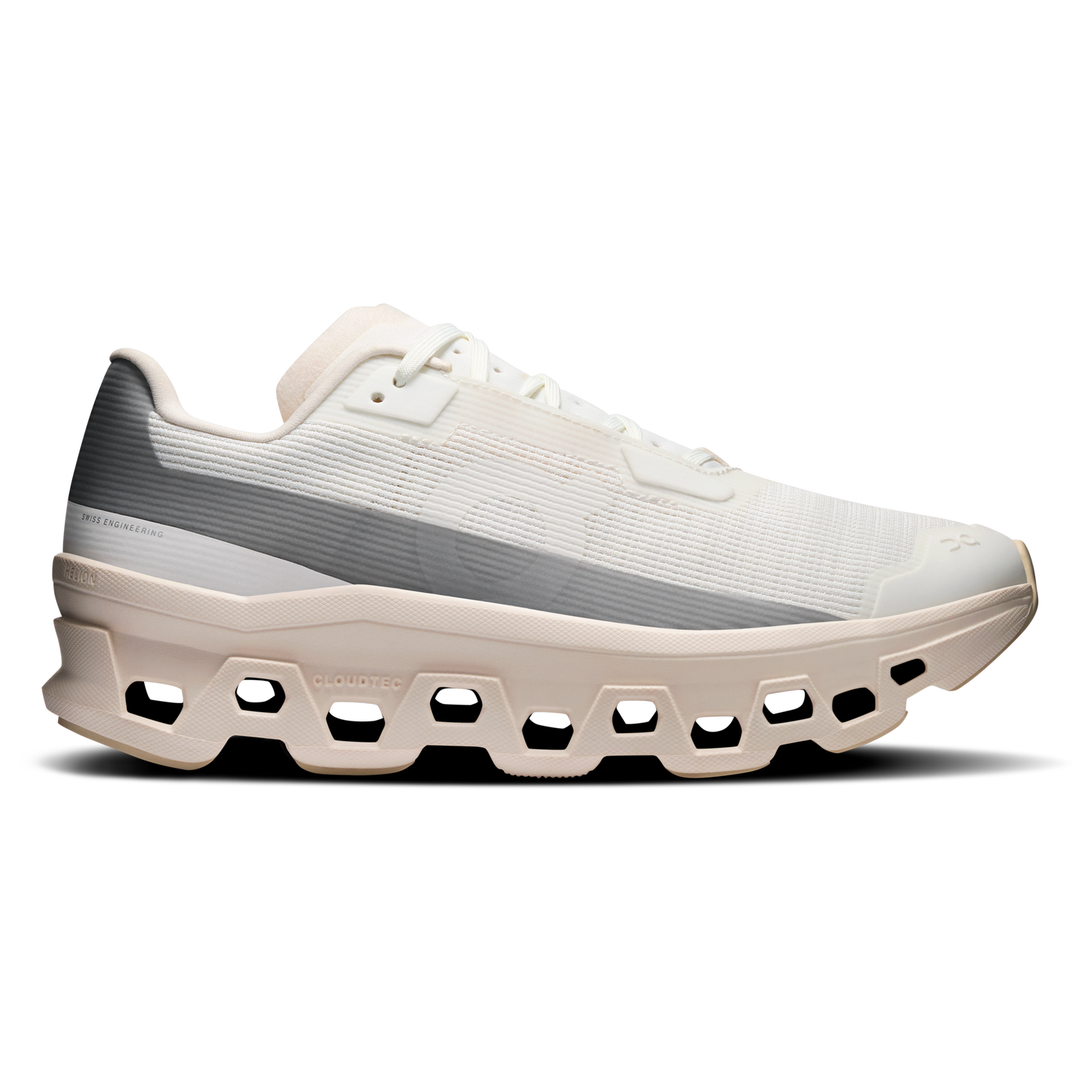 On Cloudmonster Void - Women's - Ivory/Seashell
