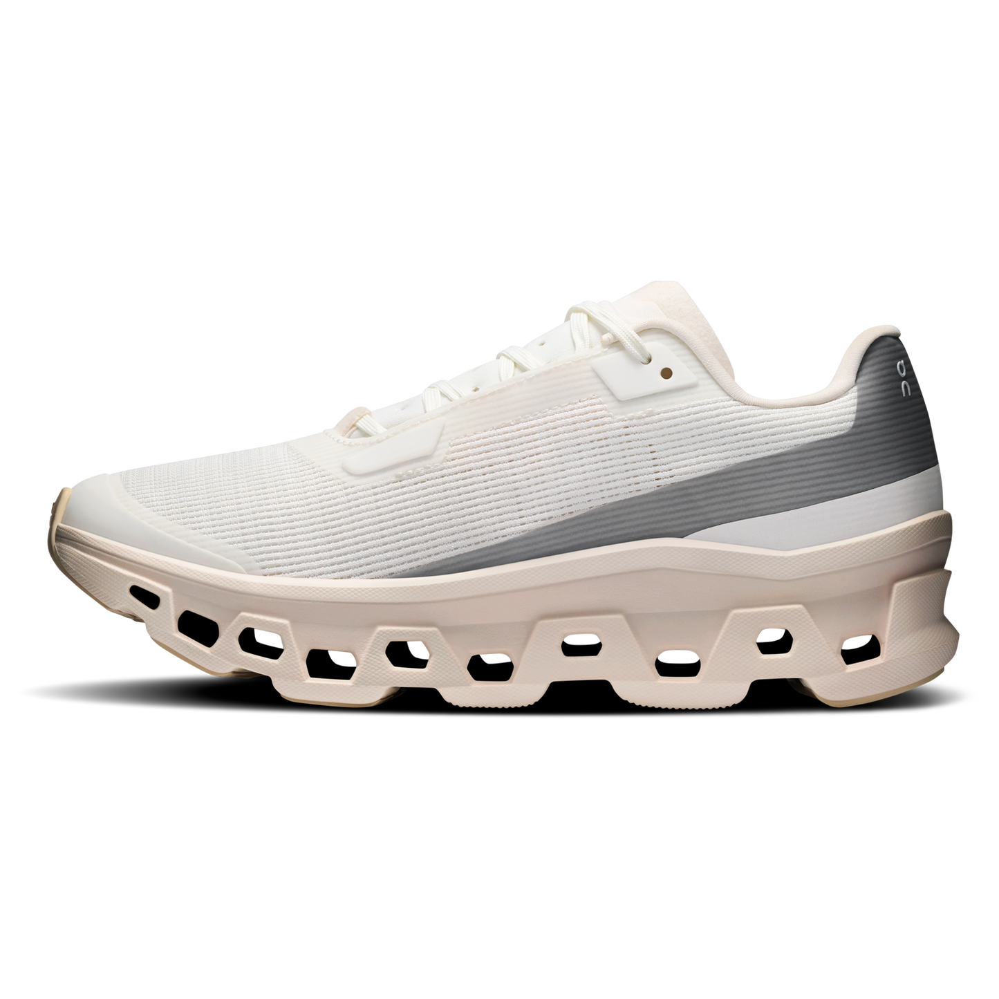 On Cloudmonster Void - Women's - Ivory/Seashell