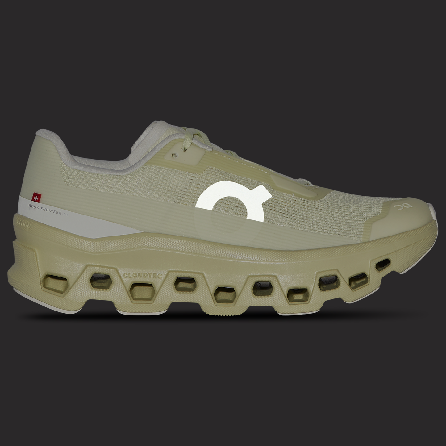 On Cloudmonster Void - Women's - Linen/Seedling