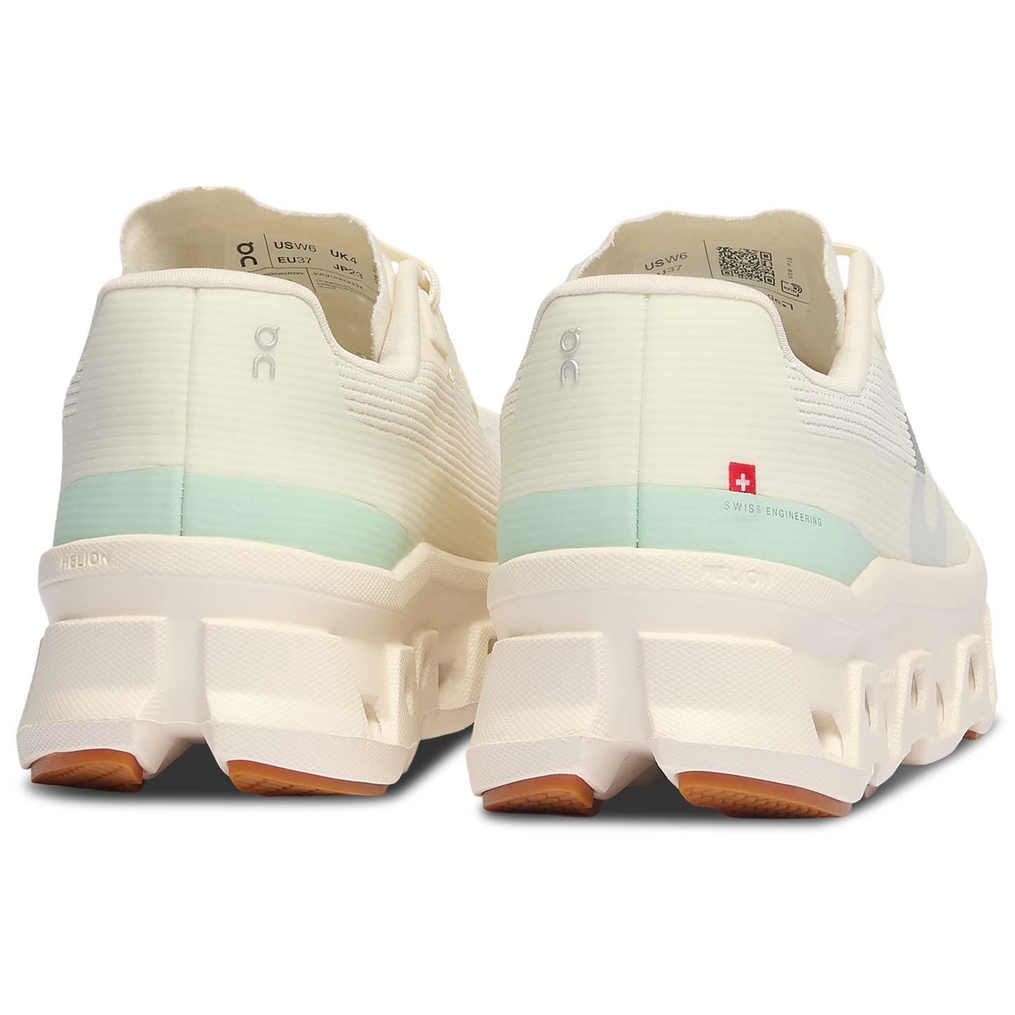 On Cloudmonster Void - Women's - White/Ivory