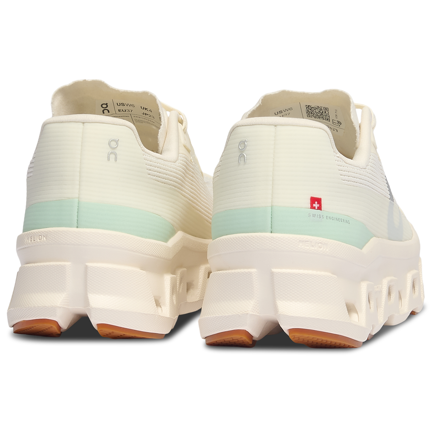 On Cloudmonster Void - Women's - White/Ivory