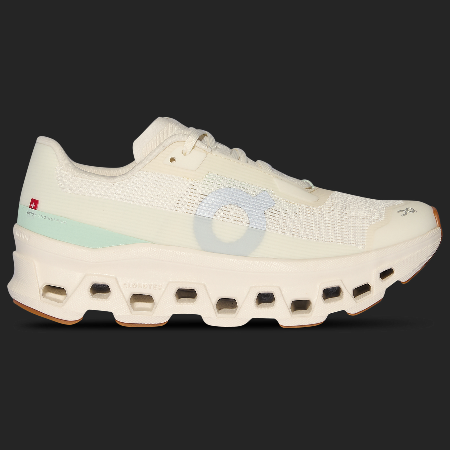 On Cloudmonster Void - Women's - White/Ivory