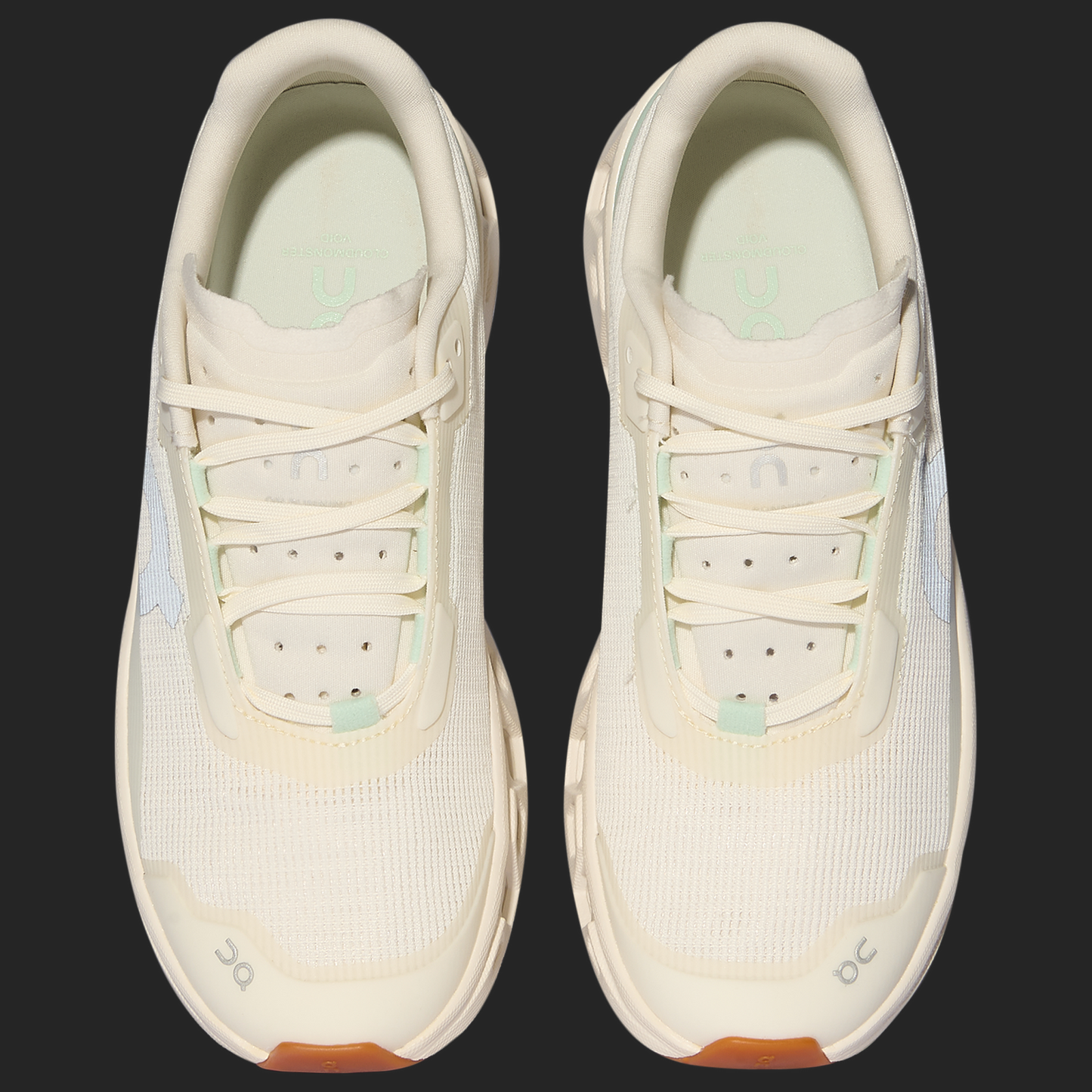 On Cloudmonster Void - Women's - White/Ivory