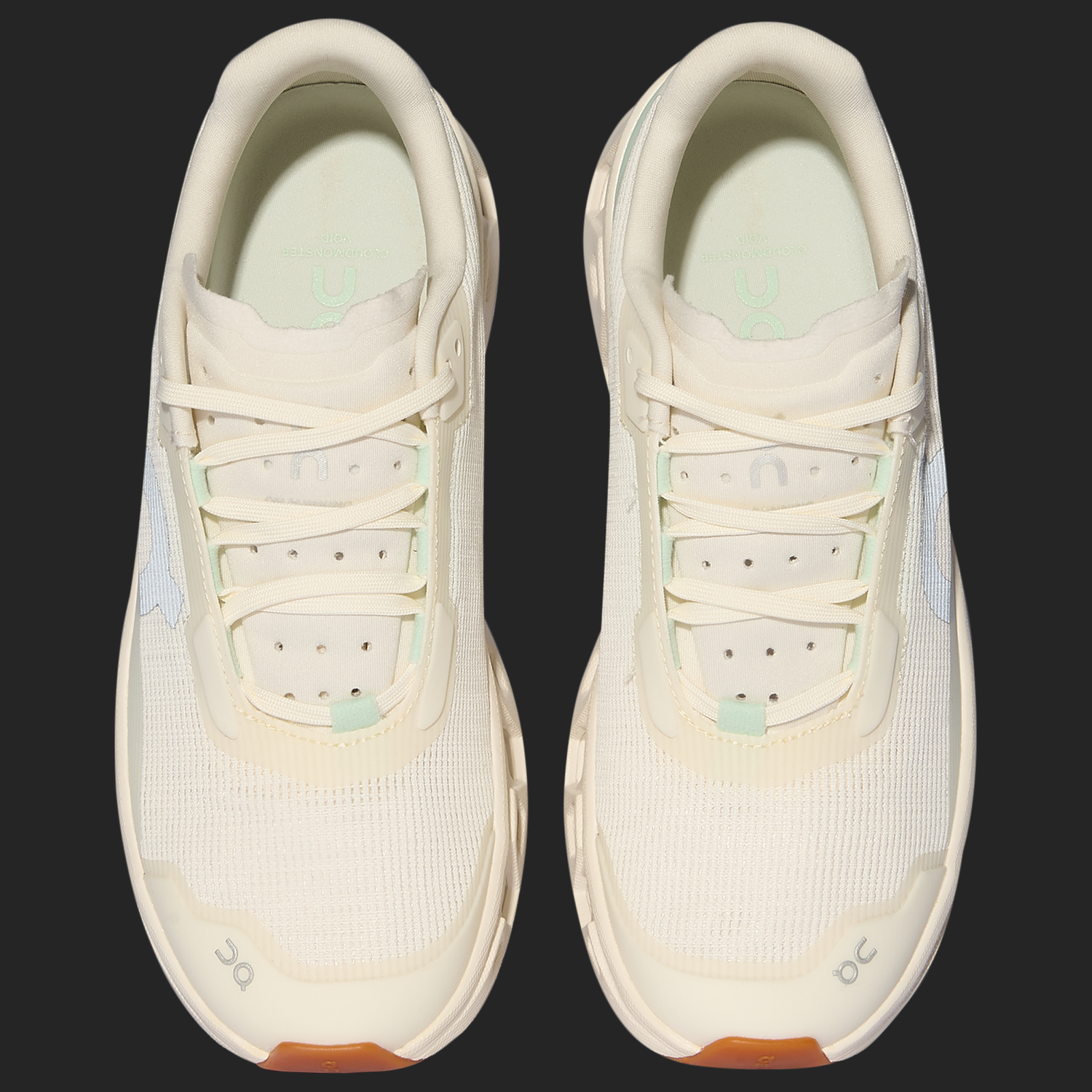 On Cloudmonster Void - Women's - White/Ivory
