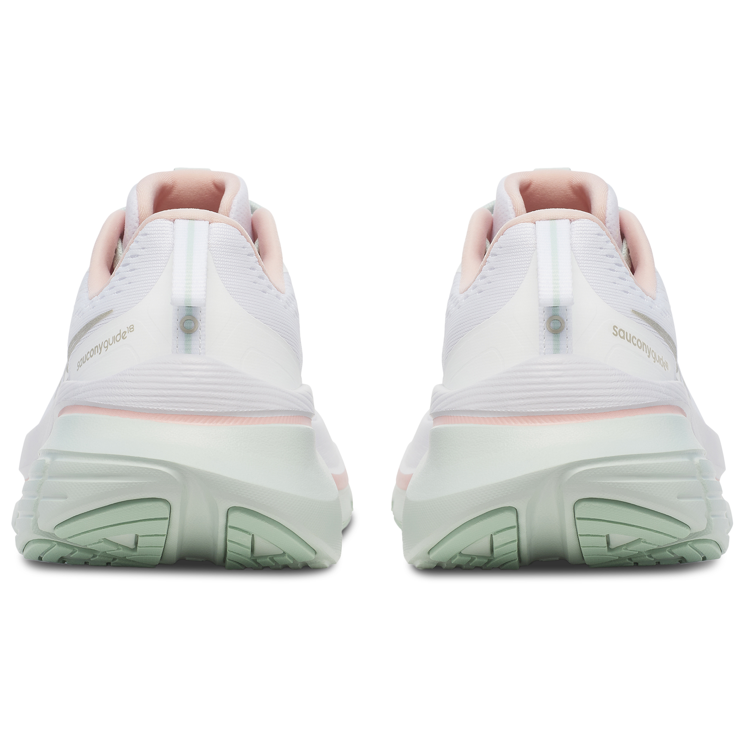 Saucony Guide 18 - Women's - White/Mist/Pink