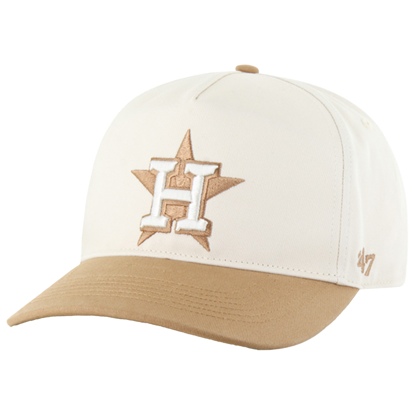 47 Brand Astros Two Tone Hitch Visor - Men's - Natural/Camel