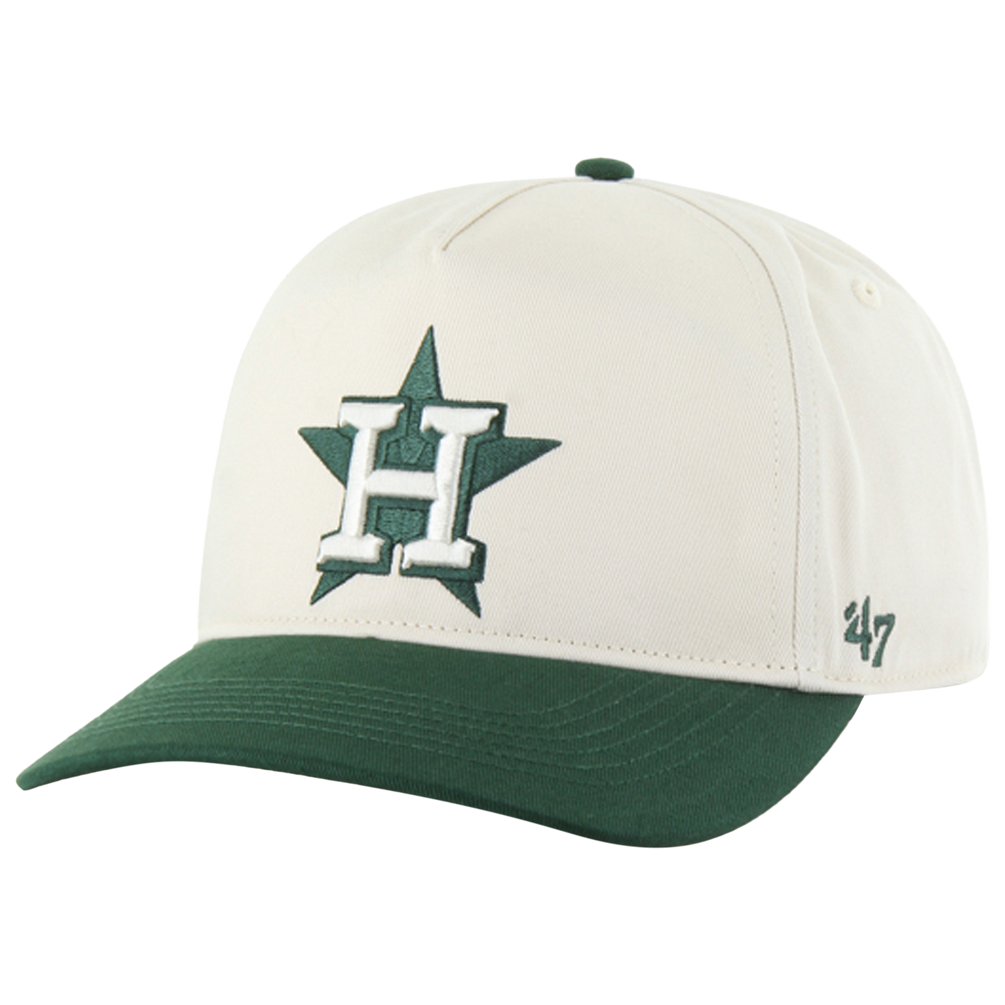 47 Brand Astros Two Tone Hitch Visor - Men's - Natural/Dark Green
