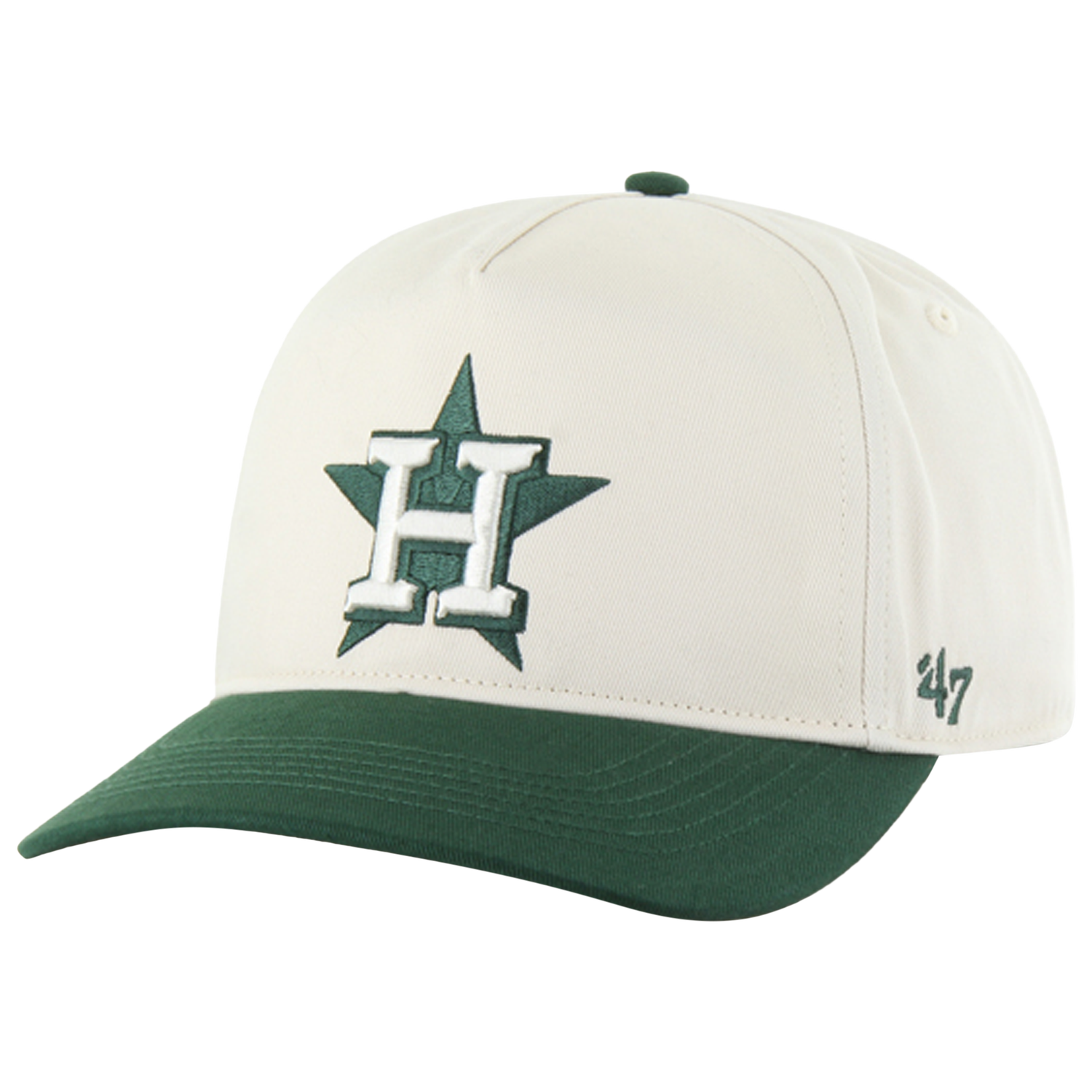 47 Brand Astros Two Tone Hitch Visor - Men's - Natural/Dark Green