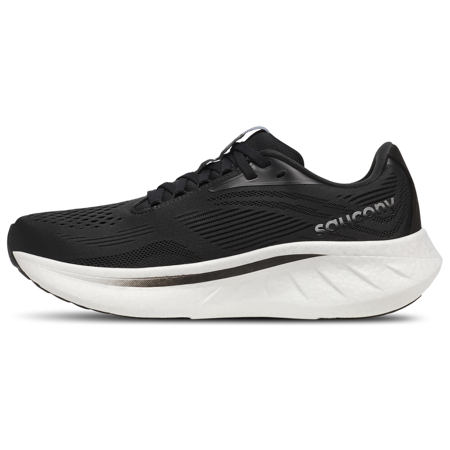 Saucony Ride 18 - Women's - Black/White