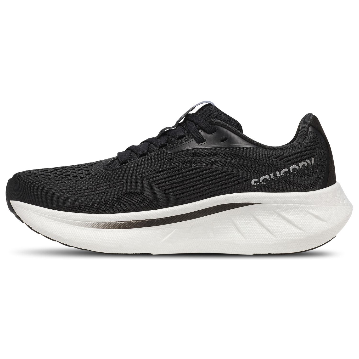 Saucony Ride 18 - Women's - Black/White