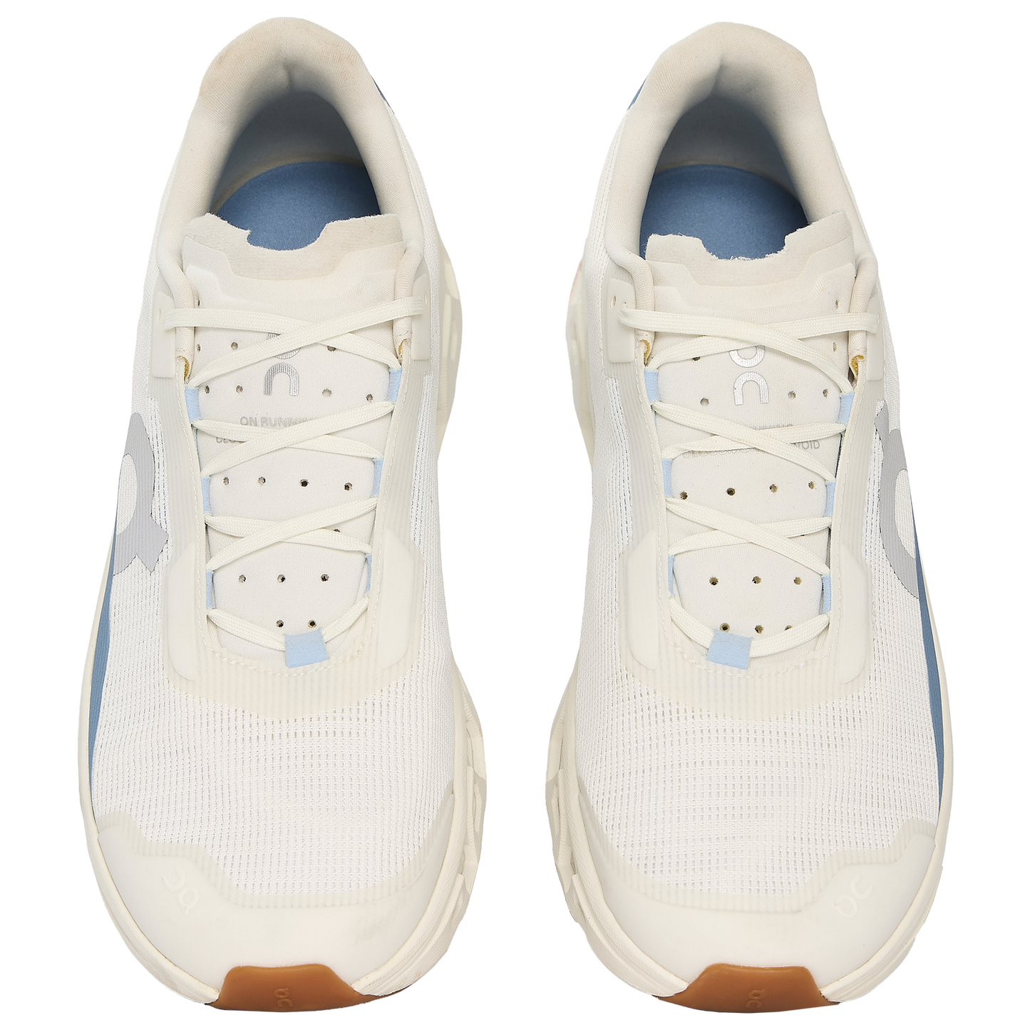 On Cloudmonster Void - Men's - Ivory/Blue