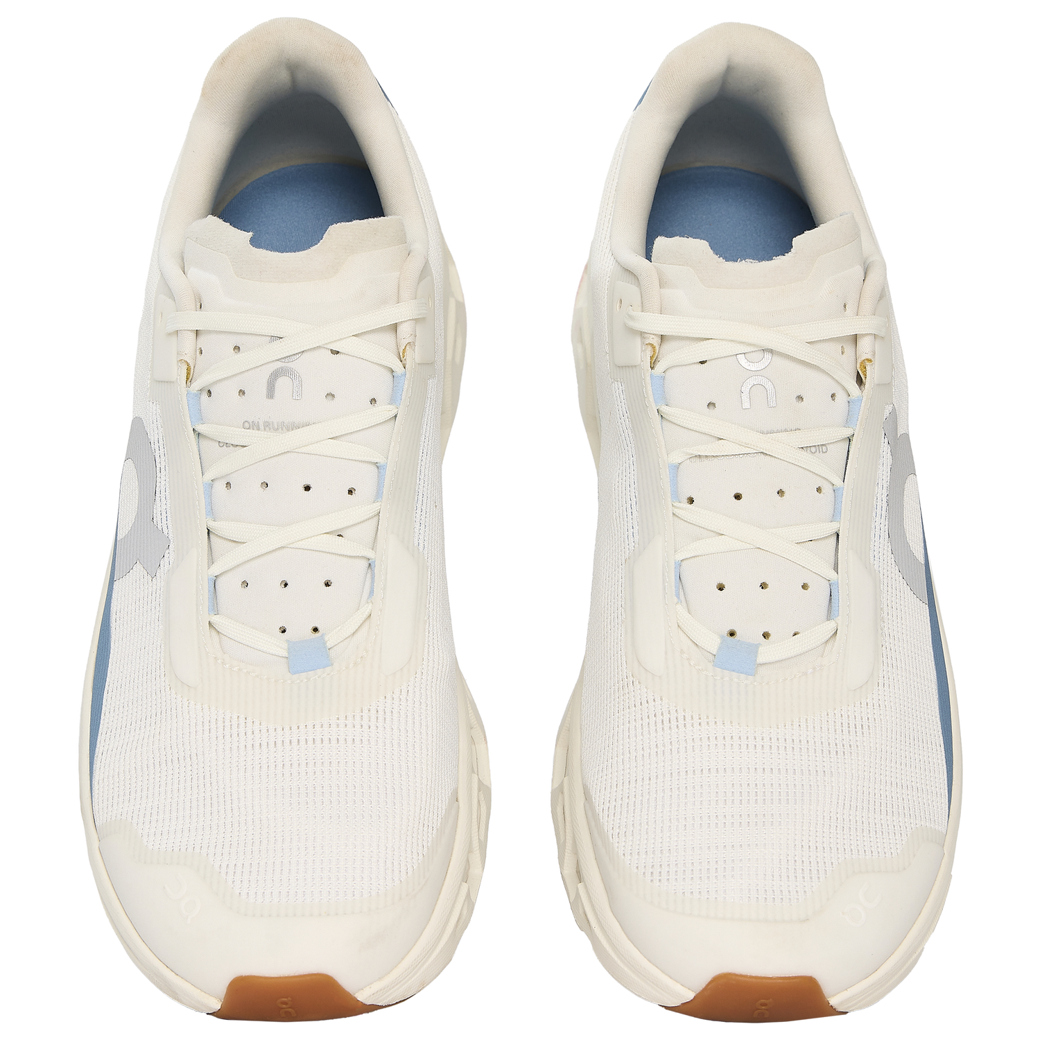 On Cloudmonster Void - Men's - Ivory/Blue