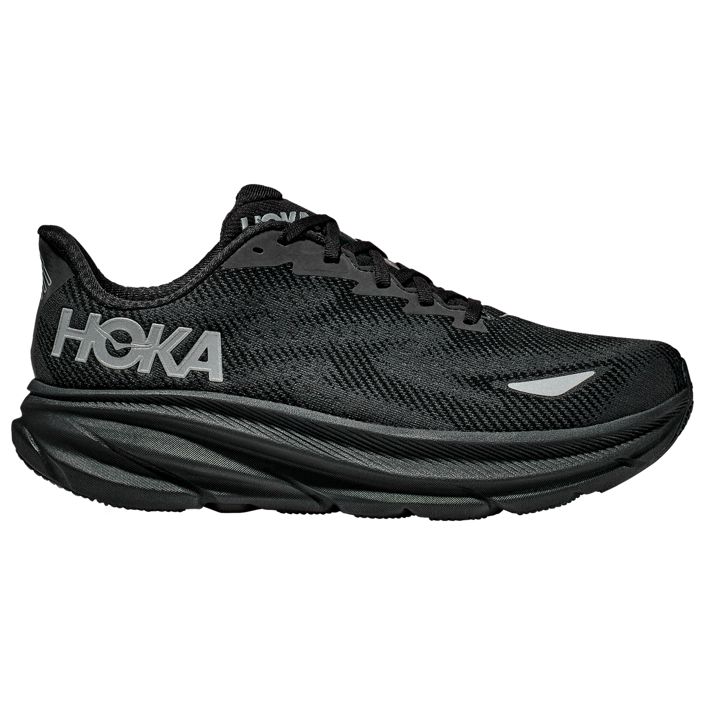 HOKA Clifton 9 GTX - Men's - Black/Black/Black