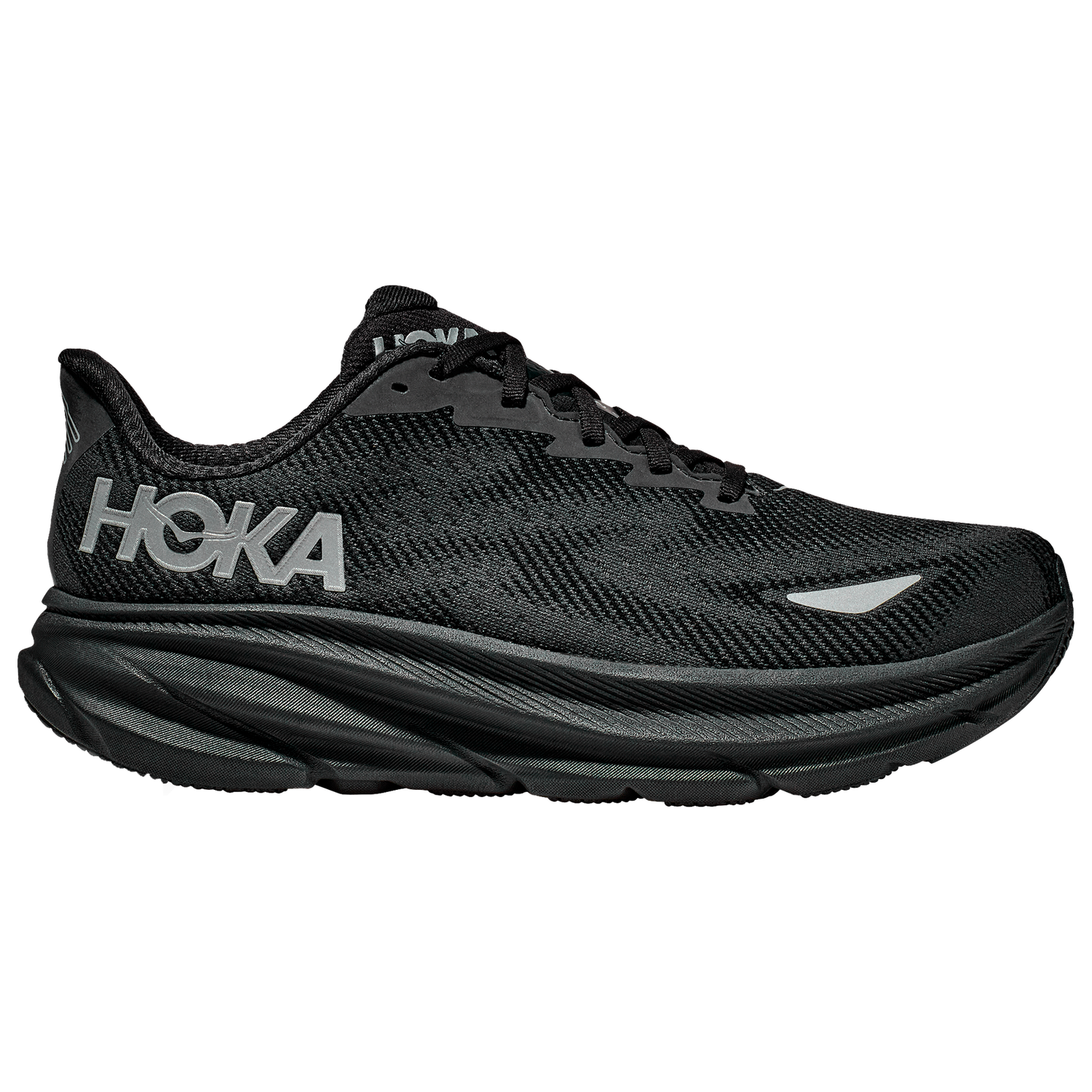 HOKA Clifton 9 GTX - Men's - Black/Black/Black