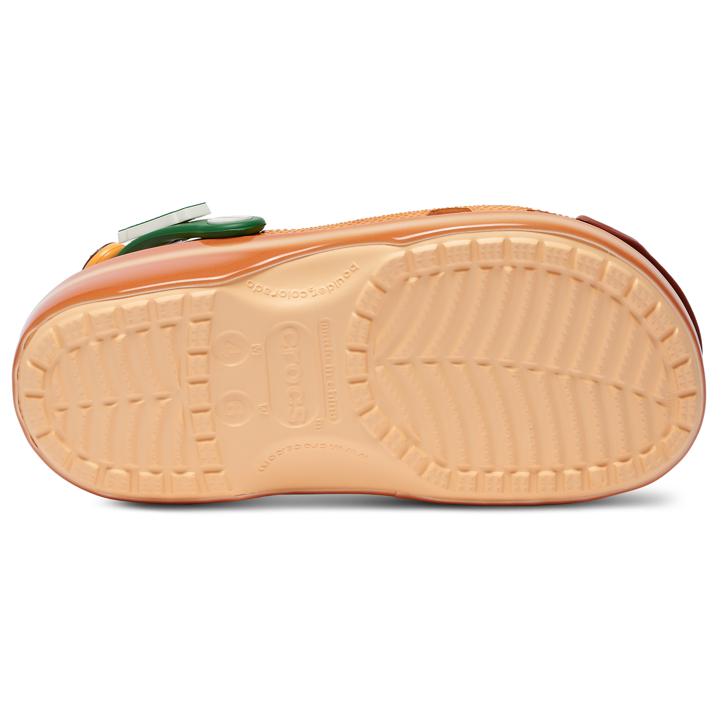 Crocs Krispy Kreme Classic Clogs - Men's - Orange/Green/Pink