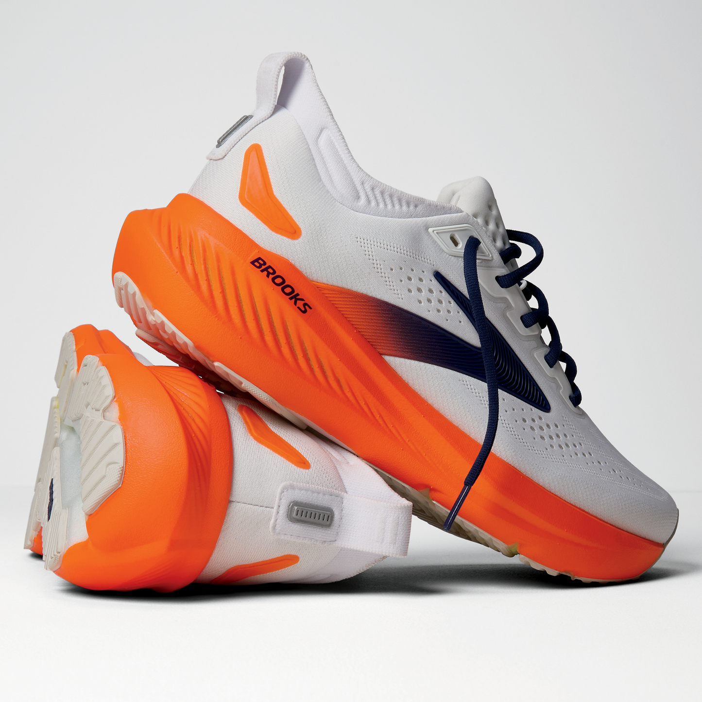 Brooks Glycerin 23 - Men's - White/Navy/White