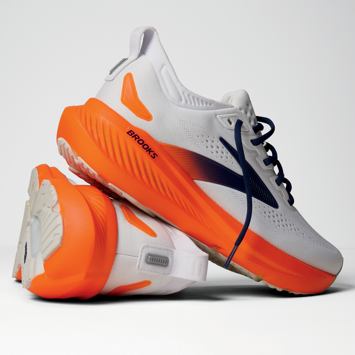 Brooks Glycerin 23 - Men's - White/Navy/White