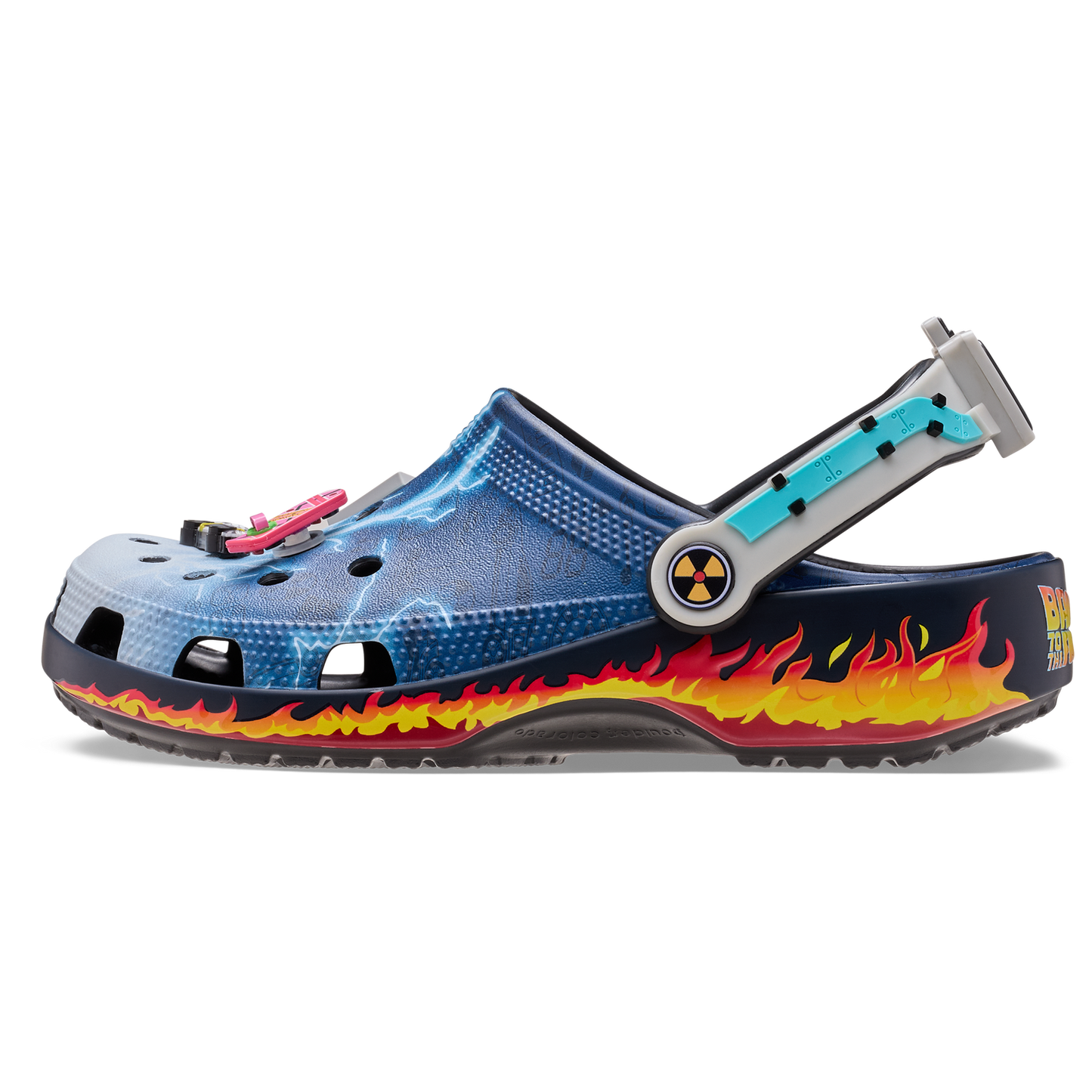 Crocs Back to The Future Classic Clogs - Men's - Blue/Multi