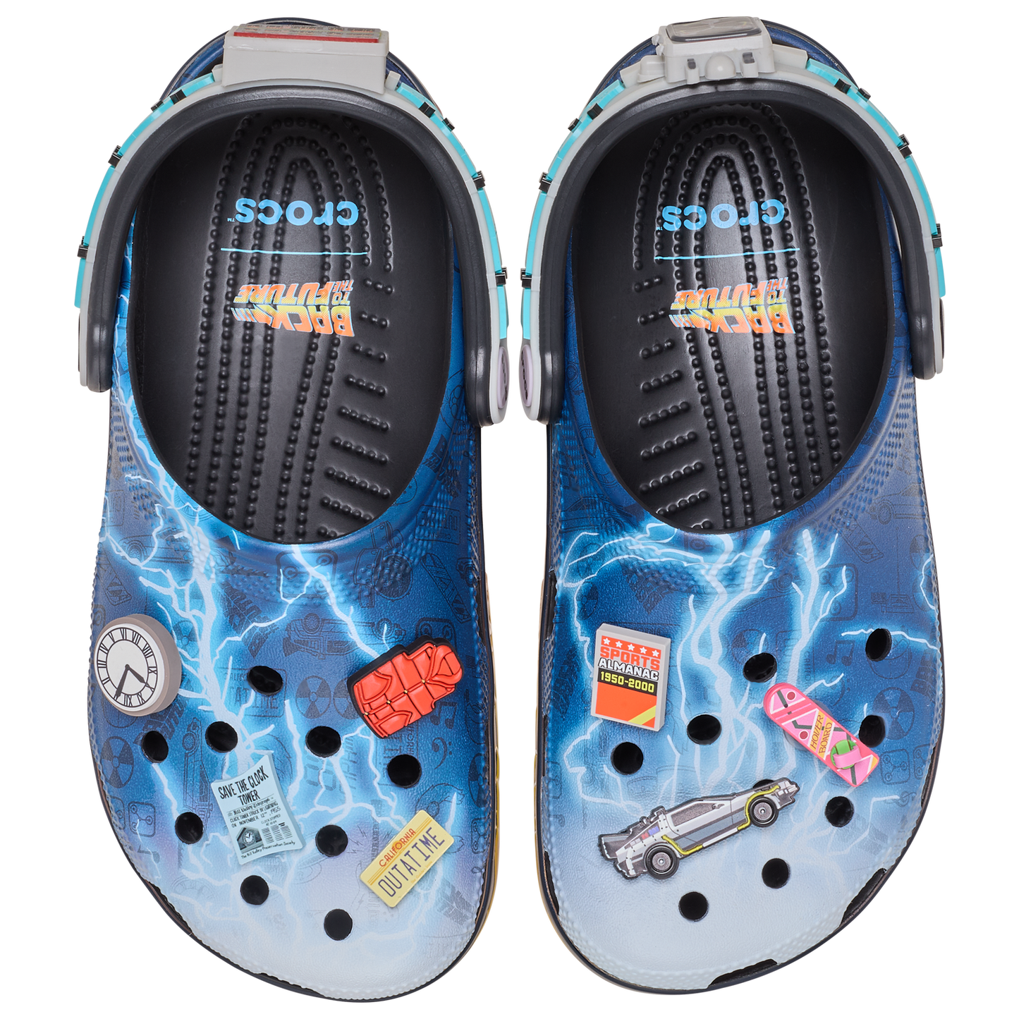 Crocs Back to The Future Classic Clogs - Men's - Blue/Multi