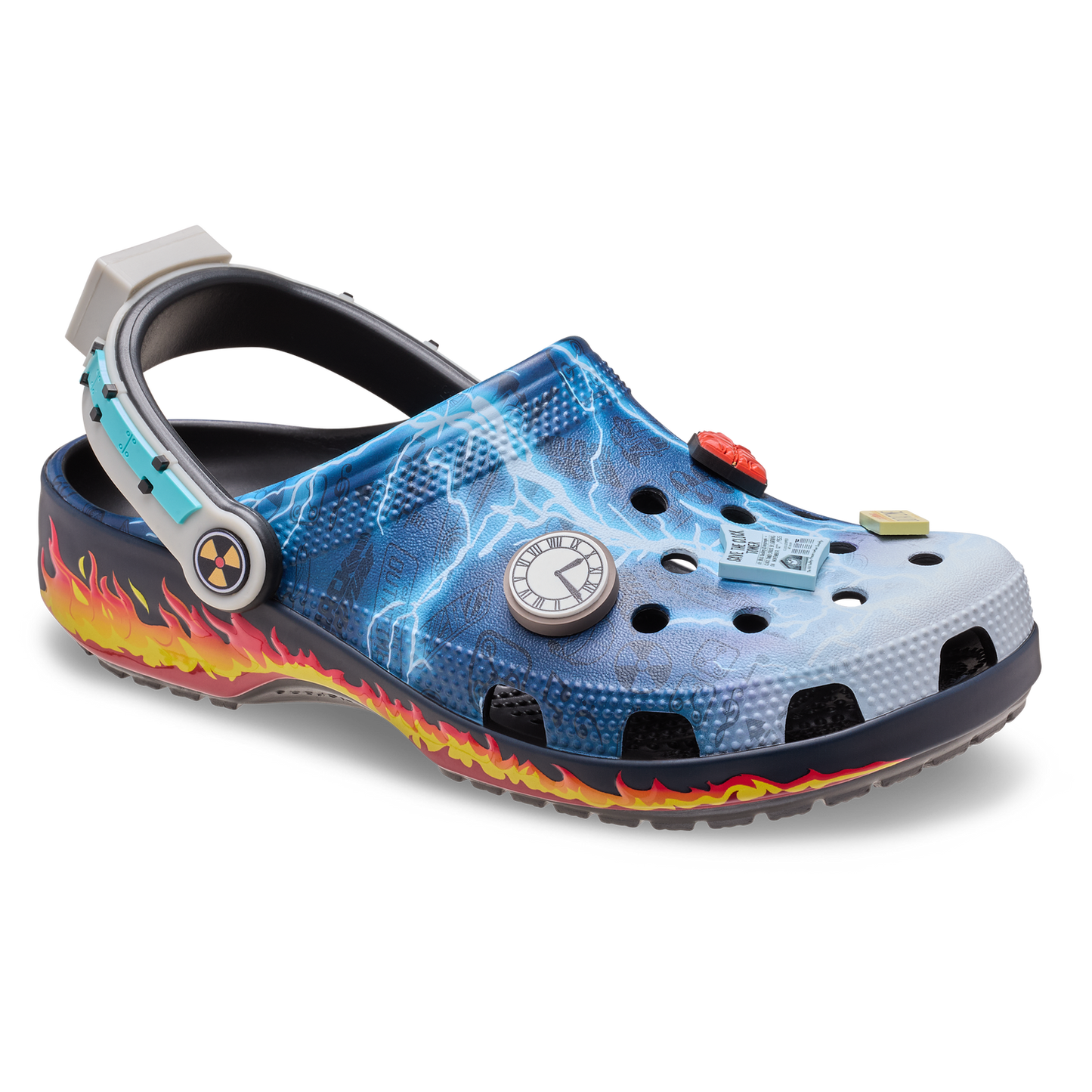 Crocs Back to The Future Classic Clogs - Men's - Blue/Multi