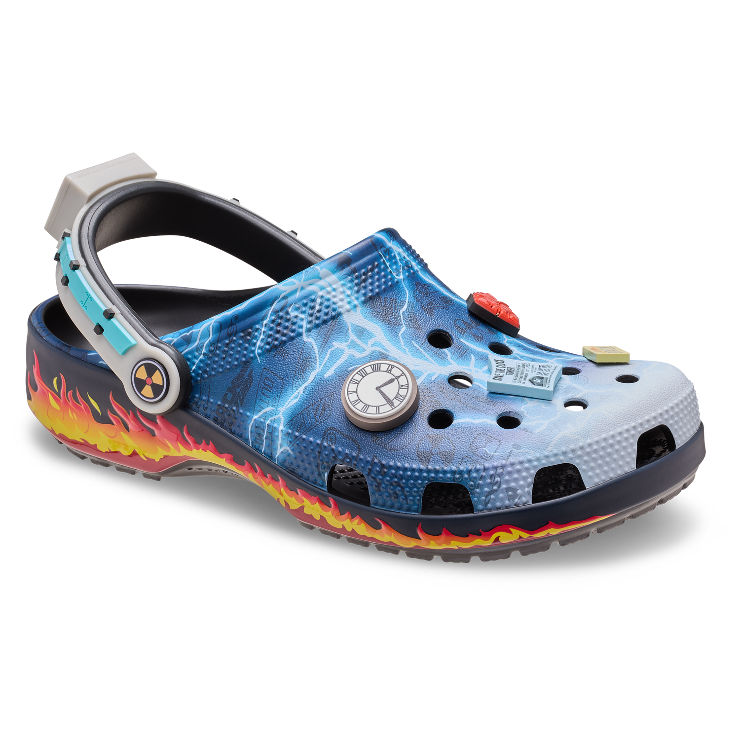 Crocs Back to The Future Classic Clogs - Men's - Blue/Multi