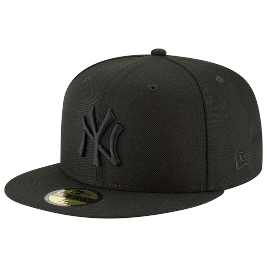 New Era Yankees 59Fifty Cap - Men's - Black/Black
