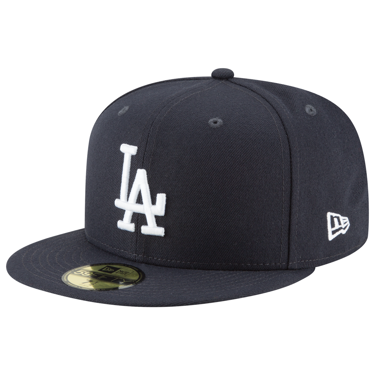 New Era Dodgers 59Fifty Basic Cap - Men's - Navy/White