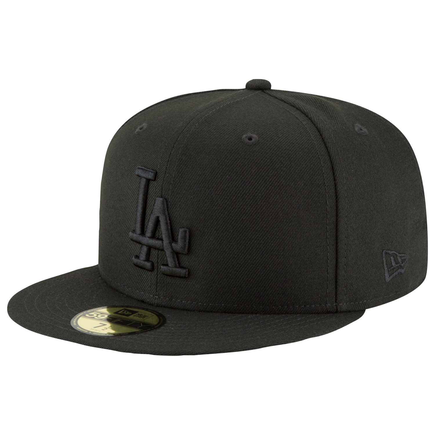 New Era Dodgers 59Fifty Cap - Men's - Black/Black