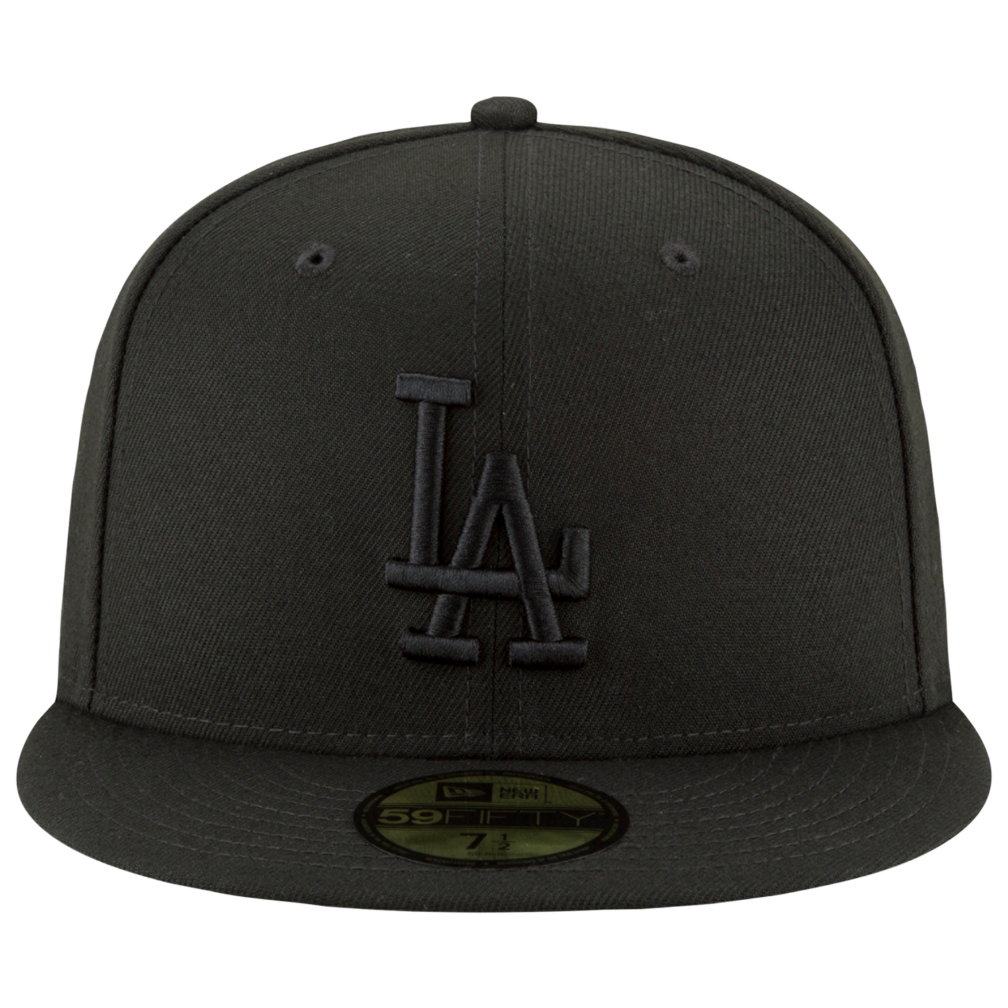 New Era Dodgers 59Fifty Cap - Men's - Black/Black