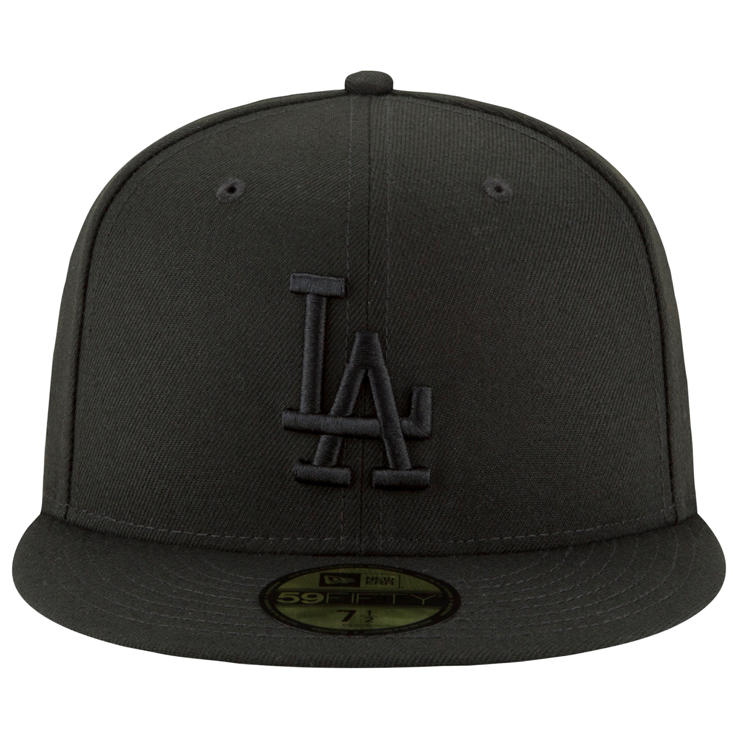 New Era Dodgers 59Fifty Cap - Men's - Black/Black
