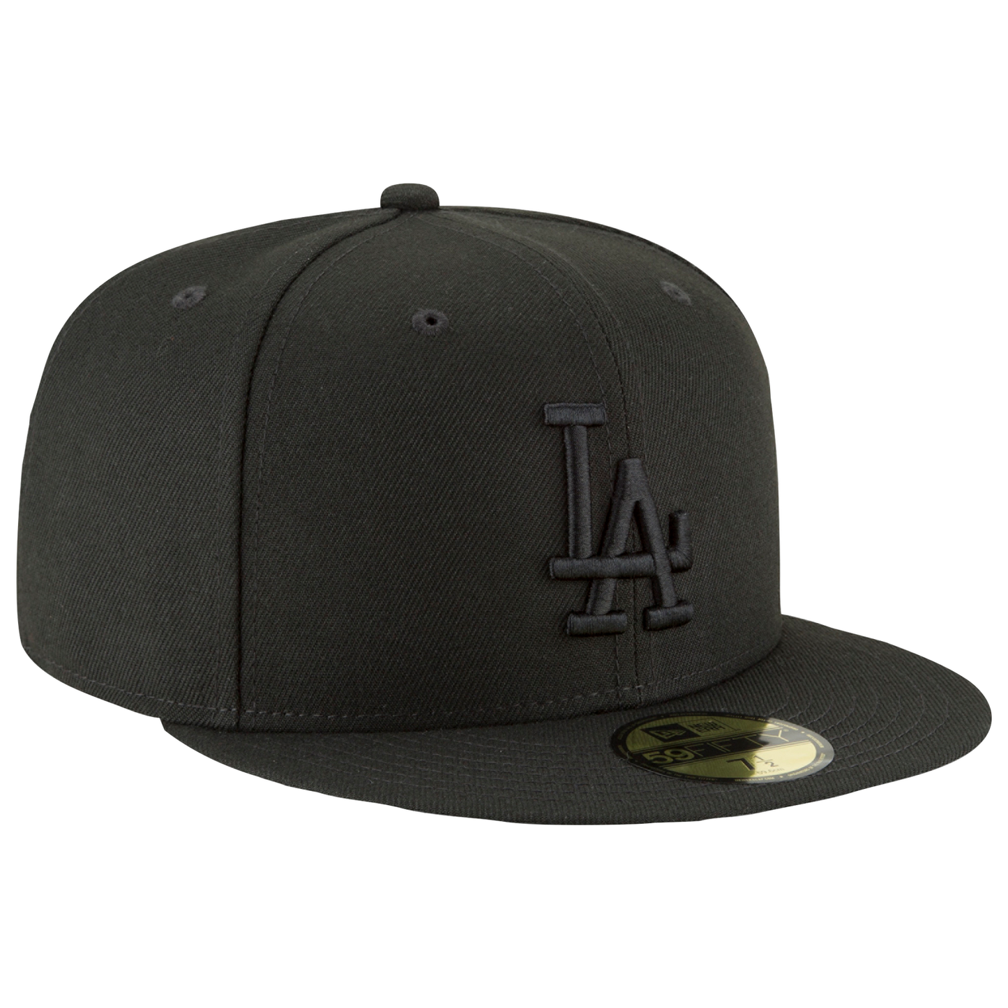 New Era Dodgers 59Fifty Cap - Men's - Black/Black