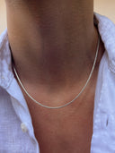 BOX CHAIN | Silver