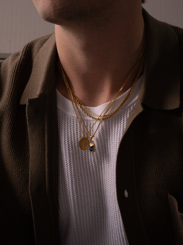 OCEAN GEMSTONE CHAIN | 18K Gold