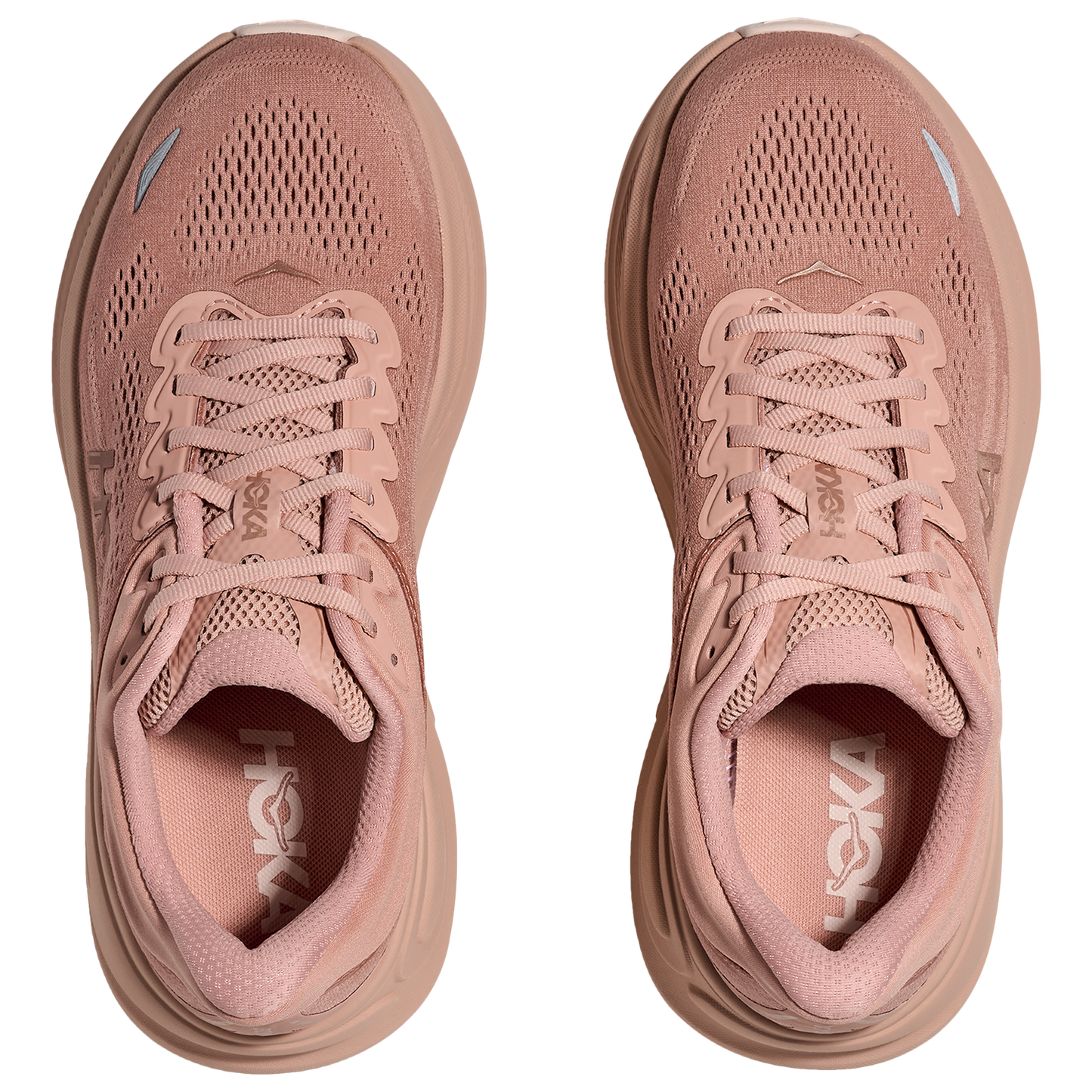 HOKA Bondi 9 - Women's - Rose Gold/Sienna