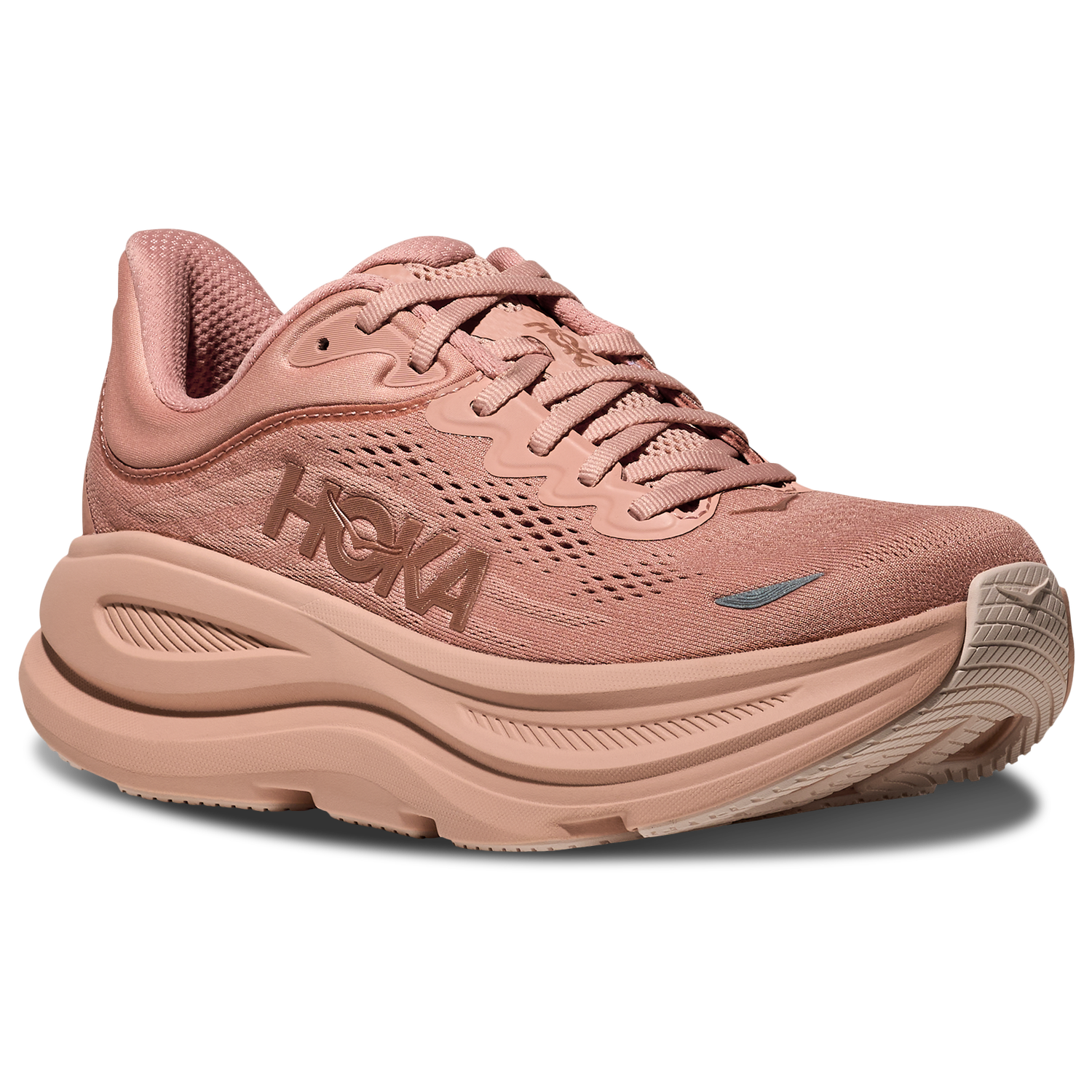 HOKA Bondi 9 - Women's - Rose Gold/Sienna