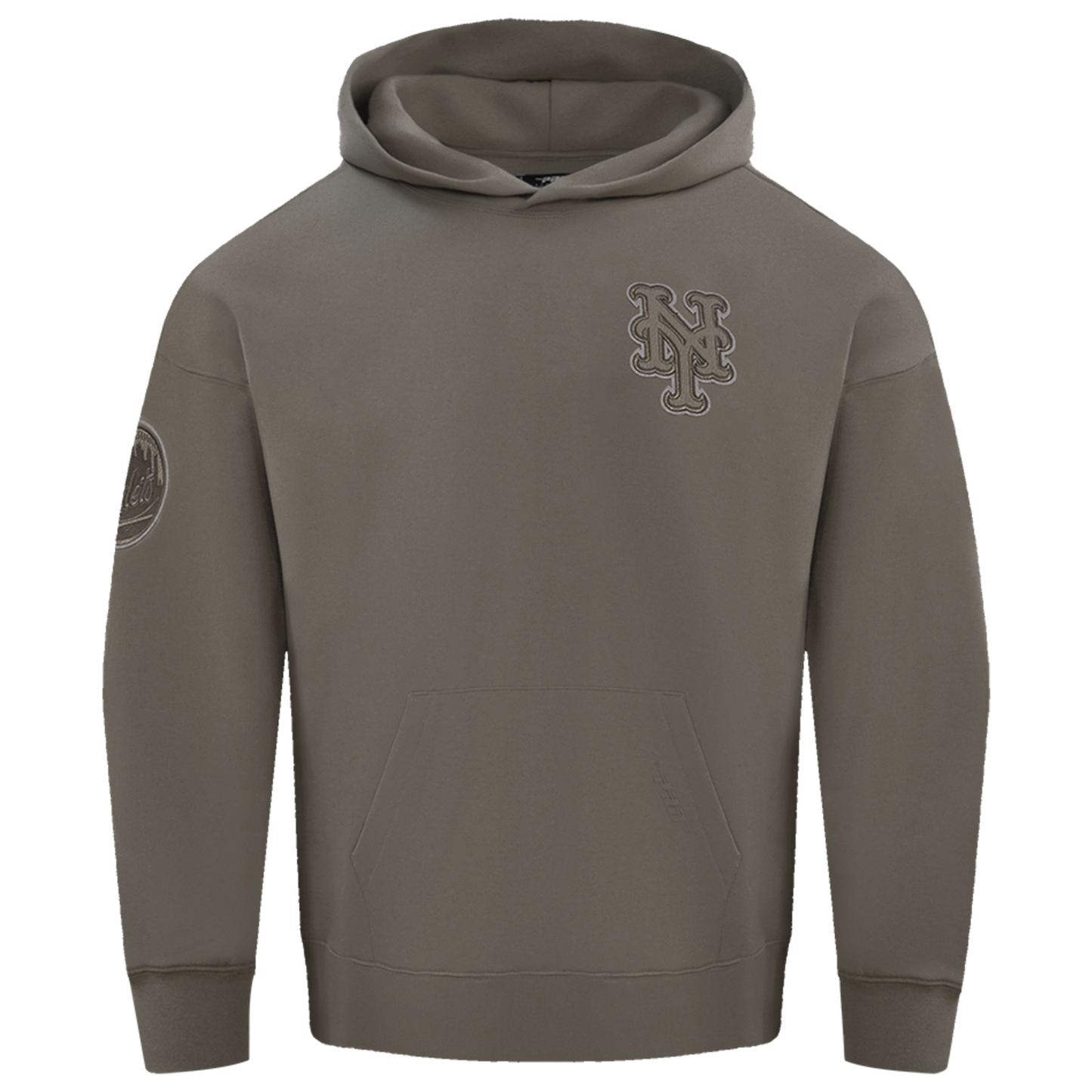 Pro Standard Mets Pullover Hoodie - Men's - Dark Taupe