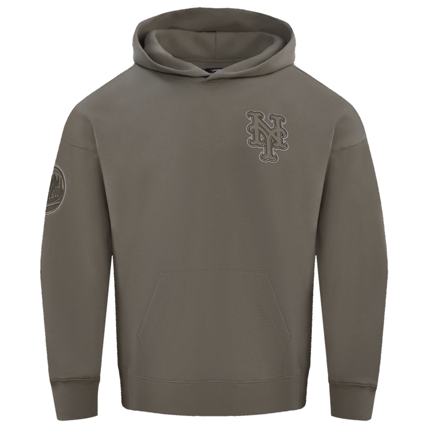 Pro Standard Mets Pullover Hoodie - Men's - Dark Taupe