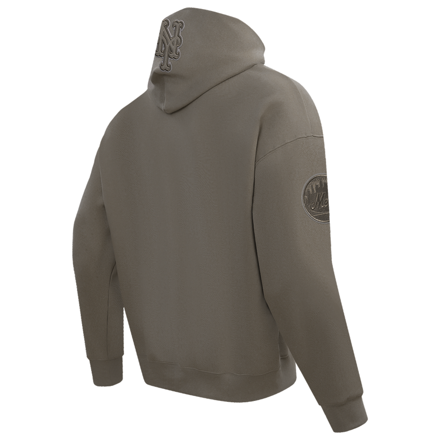 Pro Standard Mets Pullover Hoodie - Men's - Dark Taupe