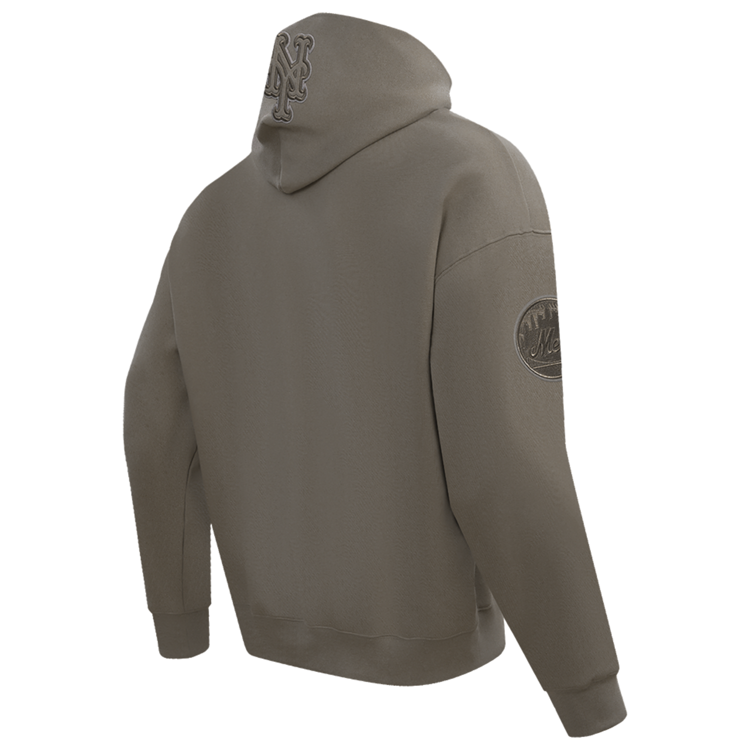 Pro Standard Mets Pullover Hoodie - Men's - Dark Taupe
