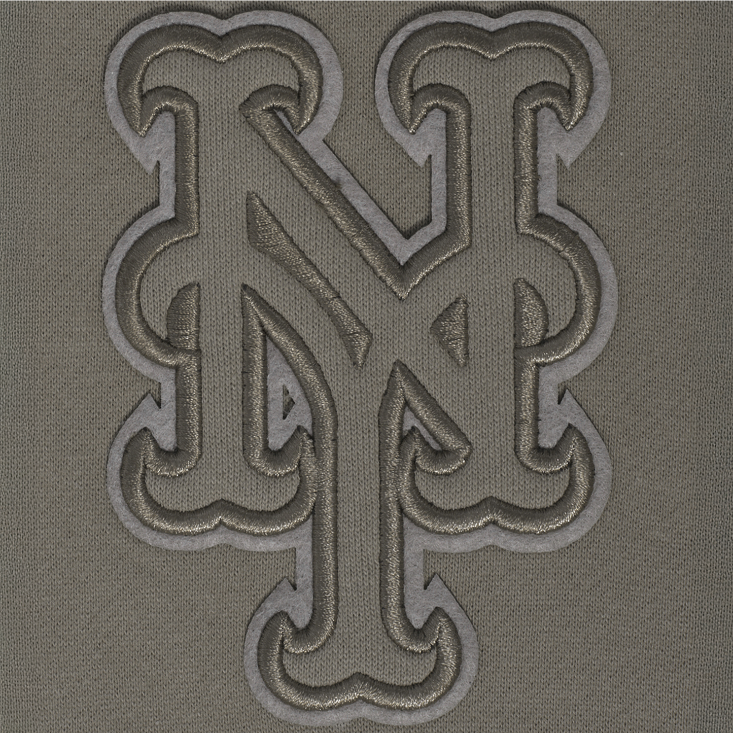 Pro Standard Mets Pullover Hoodie - Men's - Dark Taupe