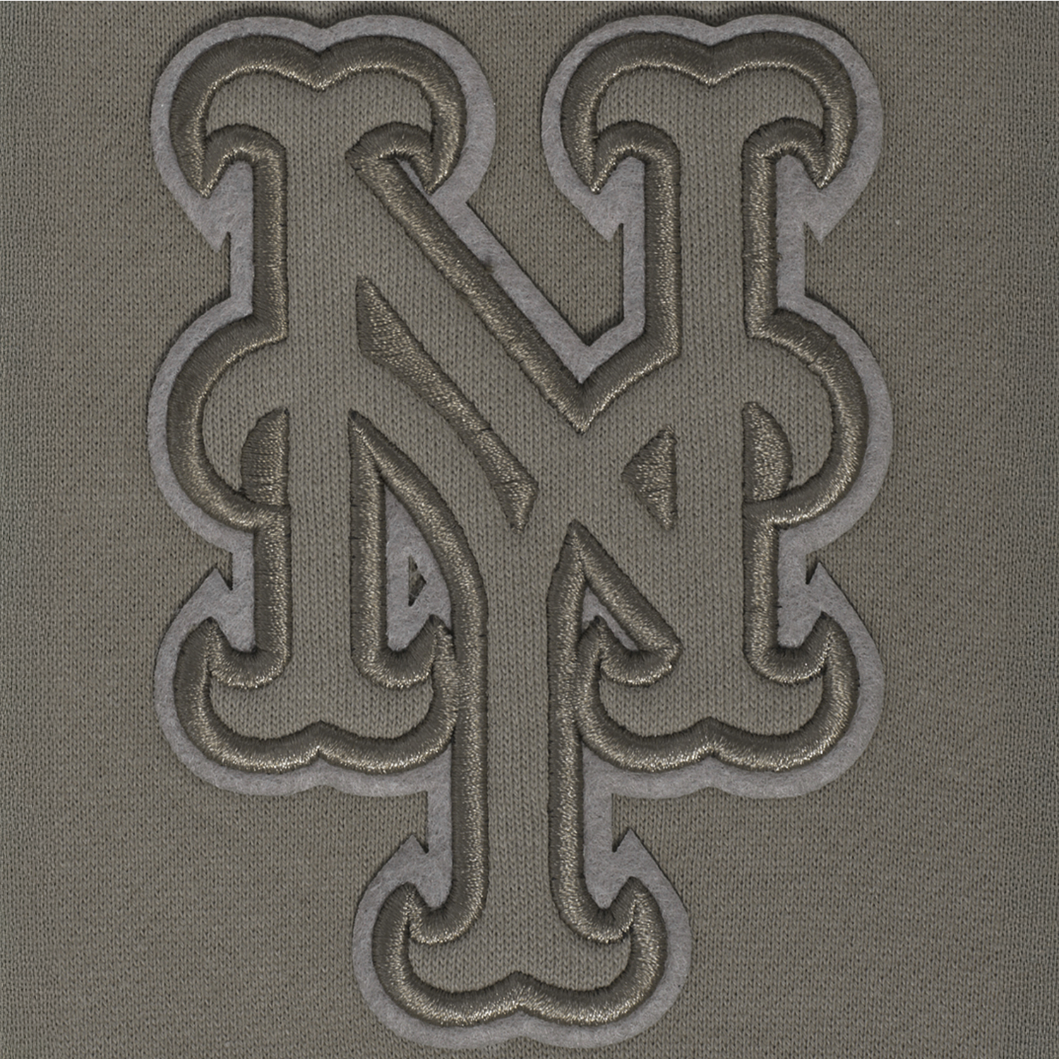 Pro Standard Mets Pullover Hoodie - Men's - Dark Taupe