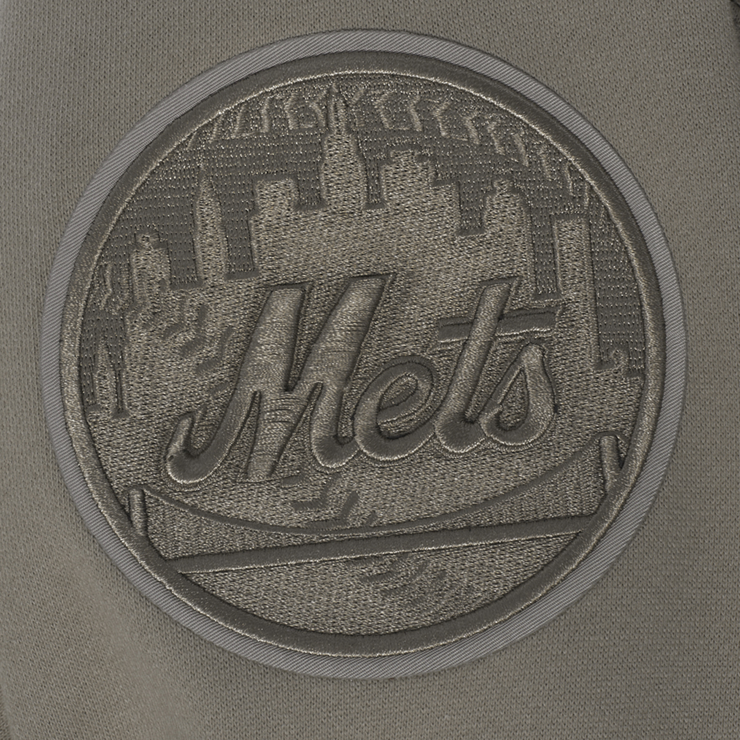 Pro Standard Mets Pullover Hoodie - Men's - Dark Taupe