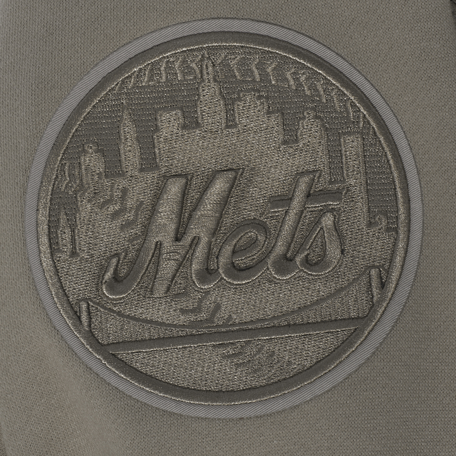 Pro Standard Mets Pullover Hoodie - Men's - Dark Taupe