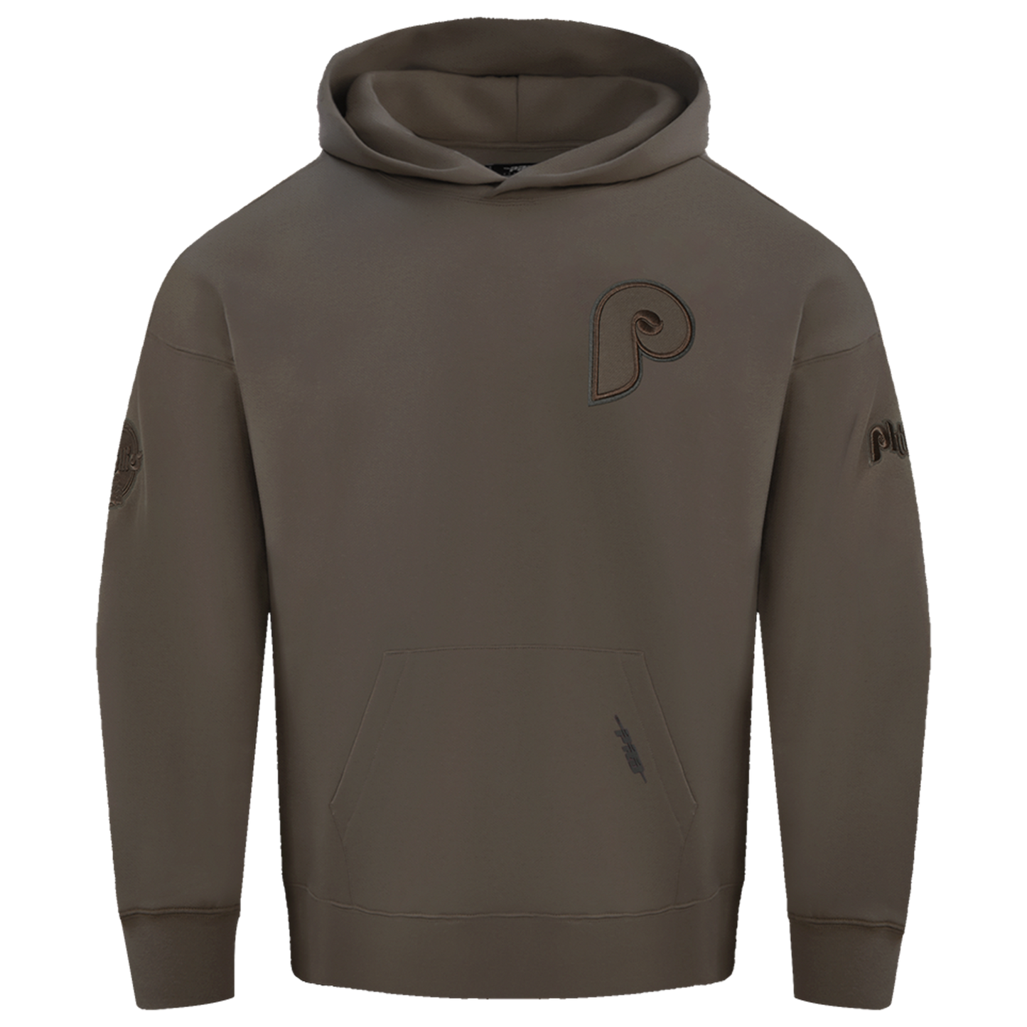 Pro Standard Phillies Pullover Hoodie - Men's - Dark Taupe