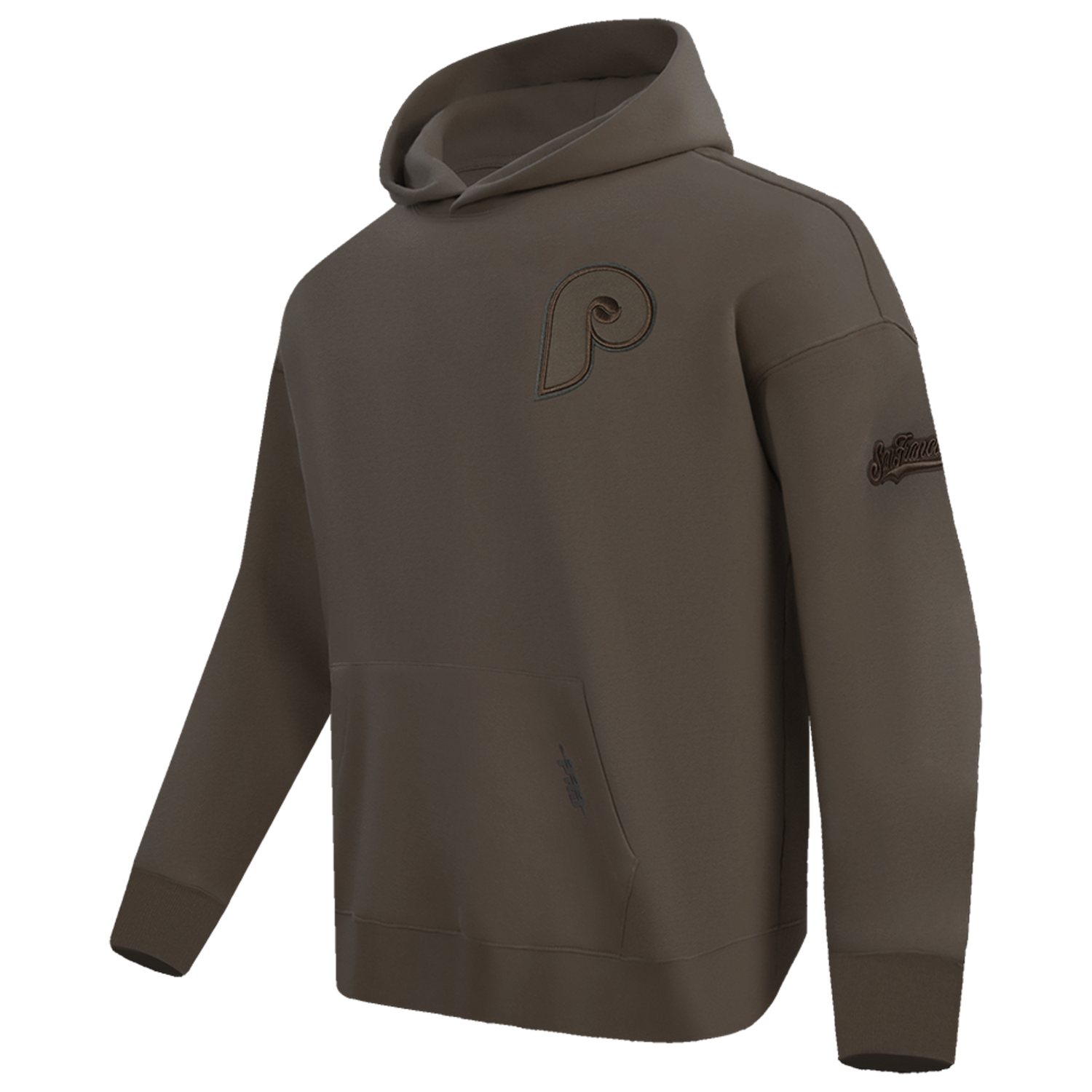 Pro Standard Phillies Pullover Hoodie - Men's - Dark Taupe