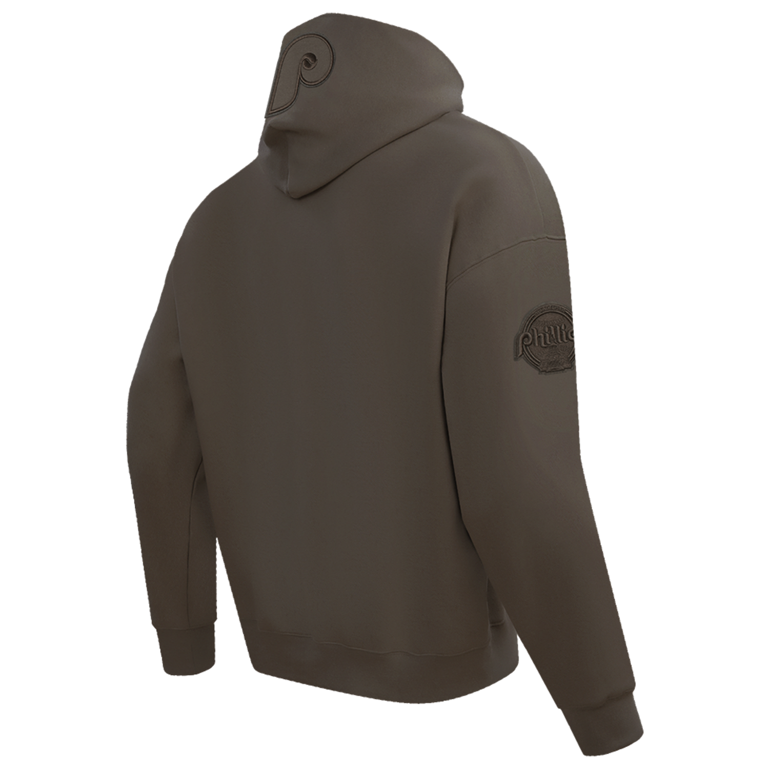 Pro Standard Phillies Pullover Hoodie - Men's - Dark Taupe
